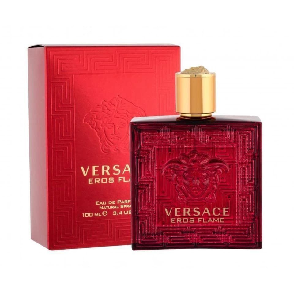 Versace Bright Crystal EDT 90ml & Versace Eros flame EDP 100ml – Pack of 2