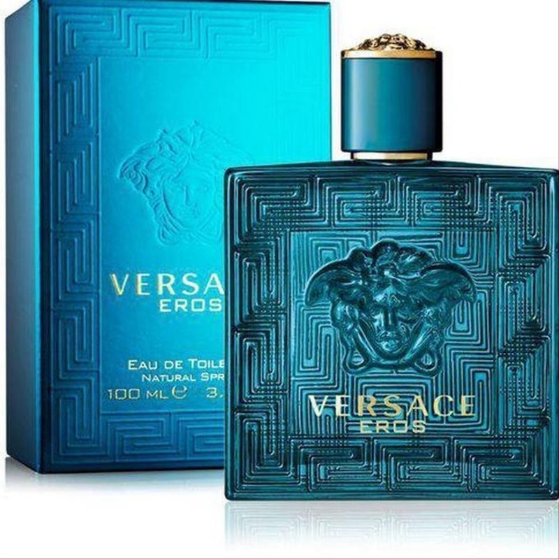Versace Bright Crystal EDT 90 ml & Versace Eros EDT 100 ml Pack of 2