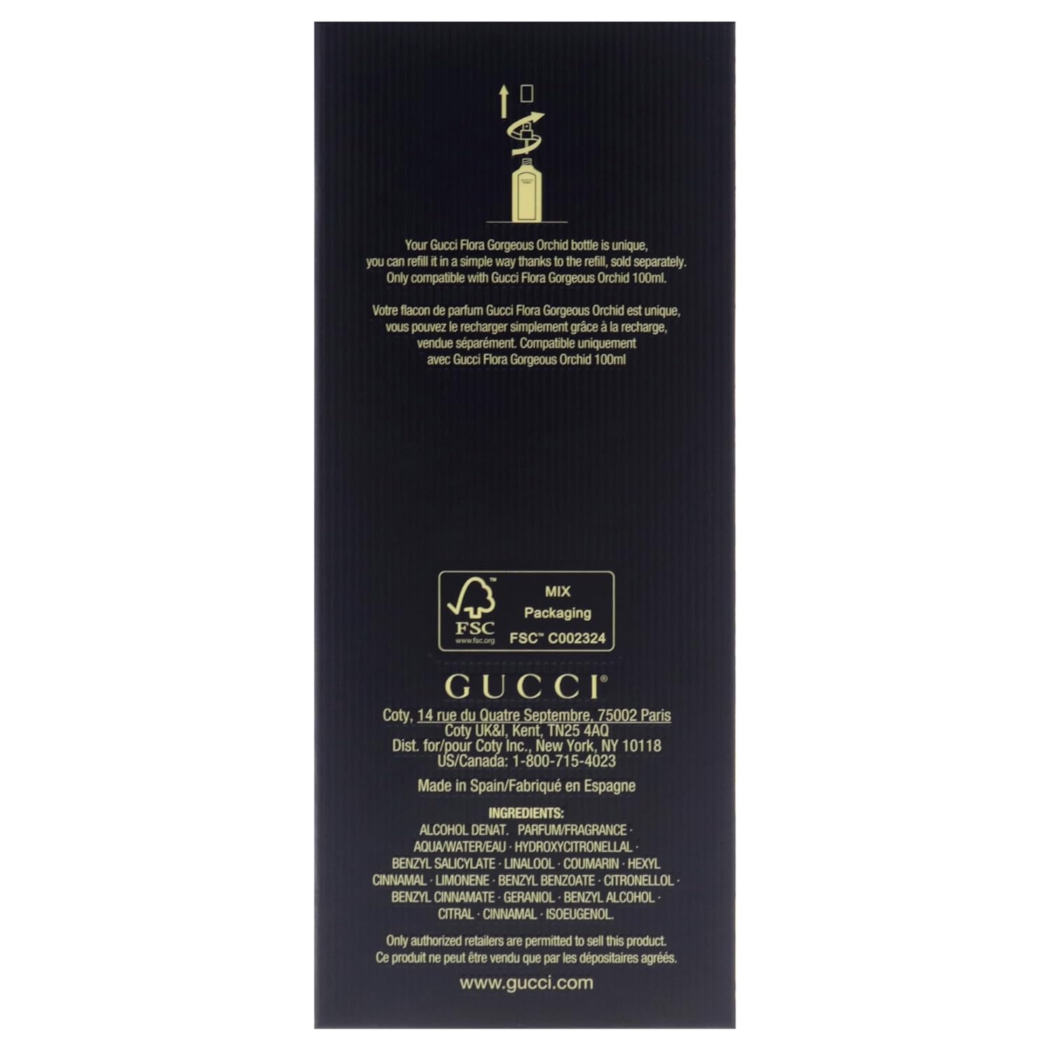 Gucci Flora Gorgeous Orchid Eau De Parfum 100ml