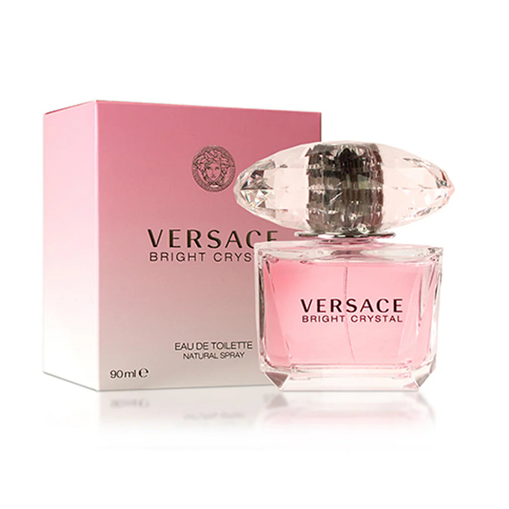 Versace Bright Crystal EDT 90 ml & Versace Eros EDT 100 ml Pack of 2